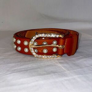 Faux leather belt  